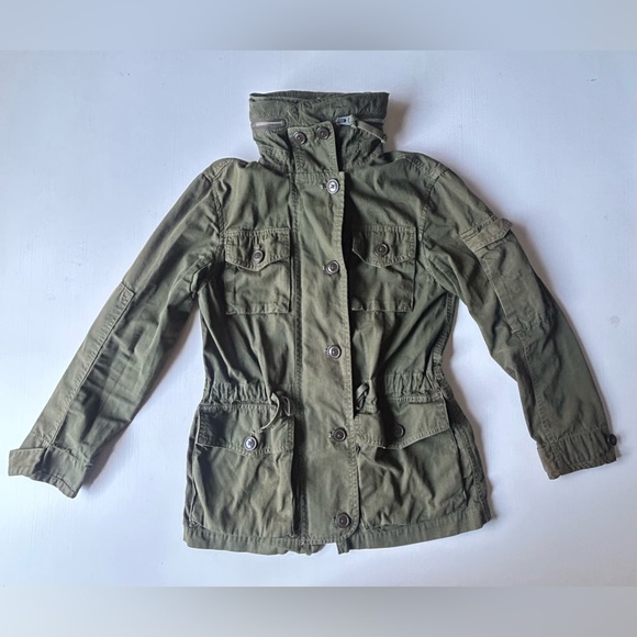 J.CREW : Hunter Green Cotton Field Mechanic Military Utility Jacket $179 PXS - Picture 3 of 9